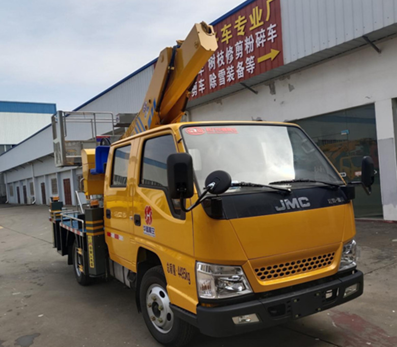 藍(lán)牌江玲16米高空作業(yè)車型優(yōu)勢